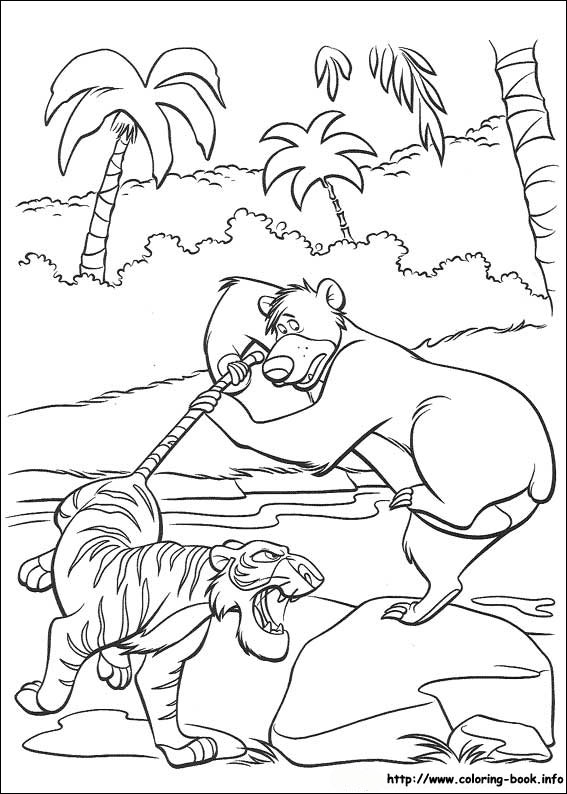 Jungle Book coloring picture